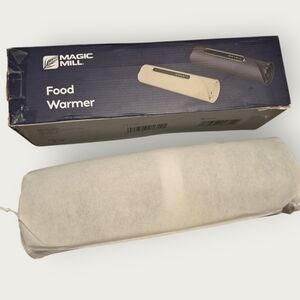 Magic Mill Food Warming Mat - 10sec Fast Heating Silicone Surface - BLUE